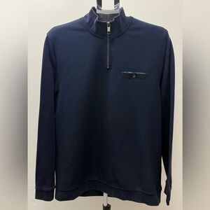 Ted Baker London Dark Blue Turtleneck Sweater
